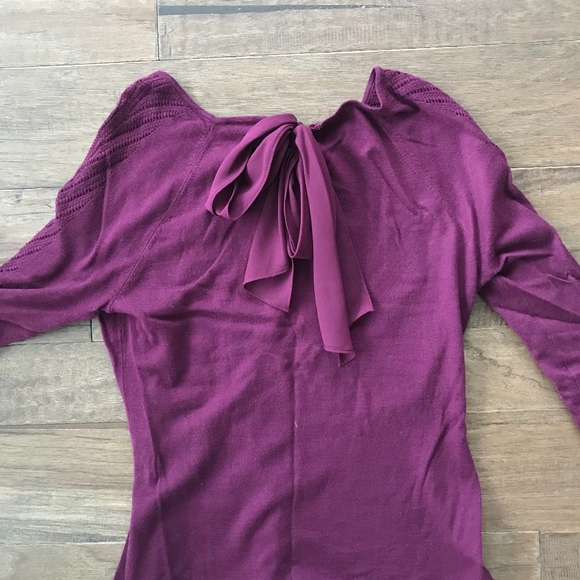 Ann Taylor Sweater with Bow Detail - Picture 3 of 3